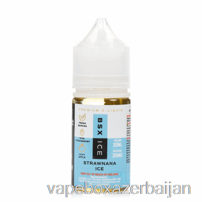 Vape Smoke Strawnana Ice - BSX Salt Series - 30mL 50mg